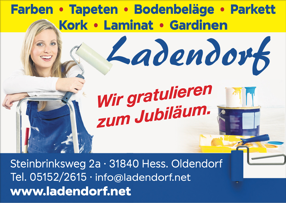 Ladendorf Werbung